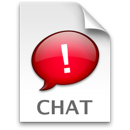 Ichat Red Chat Icon Ichat Icons Softicons Com