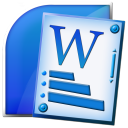 Microsoft Office Word Icon 128x128 png