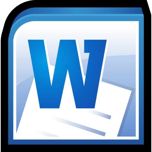 Microsoft Office Word Icon Office 10 Icons Softicons Com