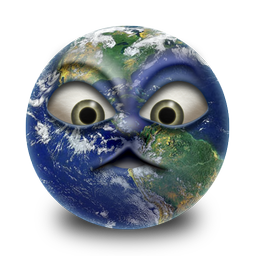 Planet Earth B Icon - Planet Earth Icon - SoftIcons.com