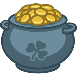 Pot Of Gold Icon St Patricks Day Icons Softicons Com