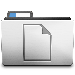 White Documents Icon Folder Replacement Icons Softicons Com