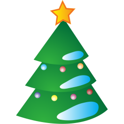 New Year Tree Icon Standard Christmas Icons Softicons Com