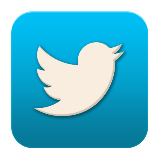 Twitter Icon Flat Social Media Icons Softicons Com
