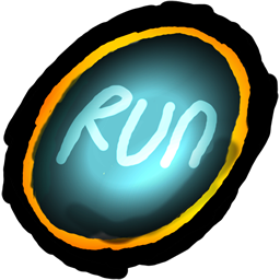 Run Icon Colorful Paint Icons Softicons Com