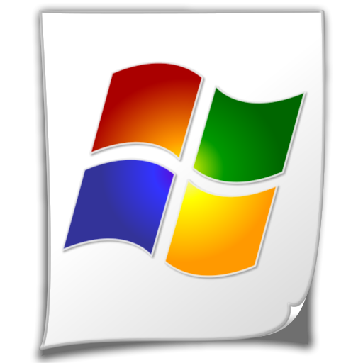 Windows File Icon - Fold Icons - SoftIcons.com