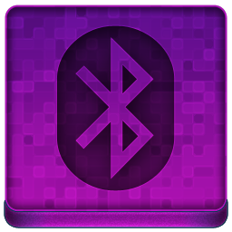 Pink Bluetooth Icon Kaito Icon Set Softicons Com