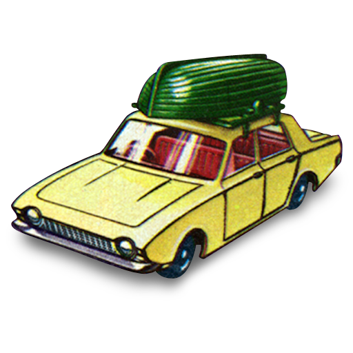 matchbox car boat