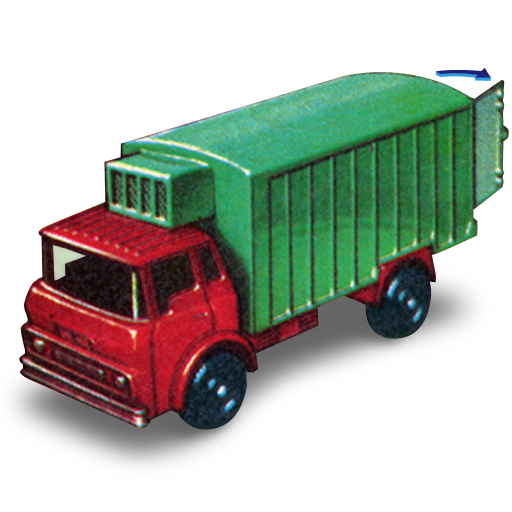 Refrigeration Truck With Open Door Icon 1960s Matchbox Cars
