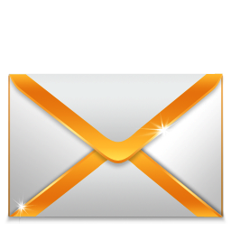 Hot Email Orange Icon Professional Software Icons Softicons Com