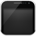 Phone Galaxy Nexus White Icon 118x120 png