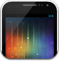 Phone Galaxy Nexus On White Icon 118x120 png
