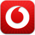 Vodafone Icon 118x120 png