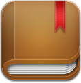 Book Reader Icon 118x120 png