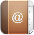 Contacts v2 Icon 118x120 png