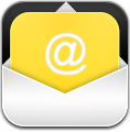 Email ICS Icon 118x120 png