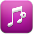 Music Belle Icon 118x120 png