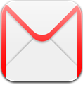 Old Gmail Icon 118x120 png