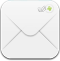 Old Mail Icon 118x120 png