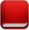 Book Red Icon 59x60 png
