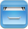 Filecab Blue Icon 59x60 png