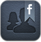 Friendcaster Leather Icon 59x60 png