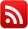 Google Reader Red Icon 59x60 png