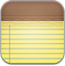 Notes v2 Icon 59x60 png