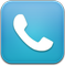 Phone Blue Icon 59x60 png