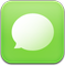 SMS Green Icon 59x60 png