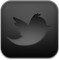 Twitter Black Icon 59x60 png
