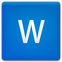 Word Icon 62x62 png