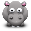 Hippo Icon 128x128 png