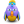 Purple Parrot Icon 24x24 png