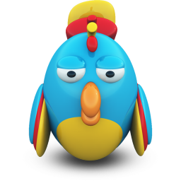 Blue Parrot Icon 256x256 png