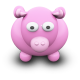 Baby Cow Icon 80x80 png