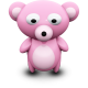Pink Bear Icon 80x80 png