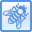 Bee Icon 32x32 png