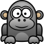 Gorilla Icon 64x64 png