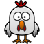 Rooster Icon 64x64 png