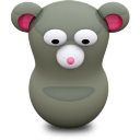 Grey Mouse Icon