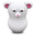 White Mouse Icon 32x32 png