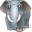 Elephant Icon 32x32 png