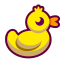 Duck Contour Icon