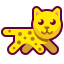 Leopard Contour Icon