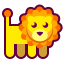 Lion Contour Icon