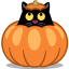 Cat Pumpkin Icon