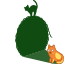 Cat Shadow Ball Icon