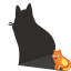 Cat Shadow Cat Icon 64x64 png