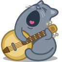 Cat Banjo Icon